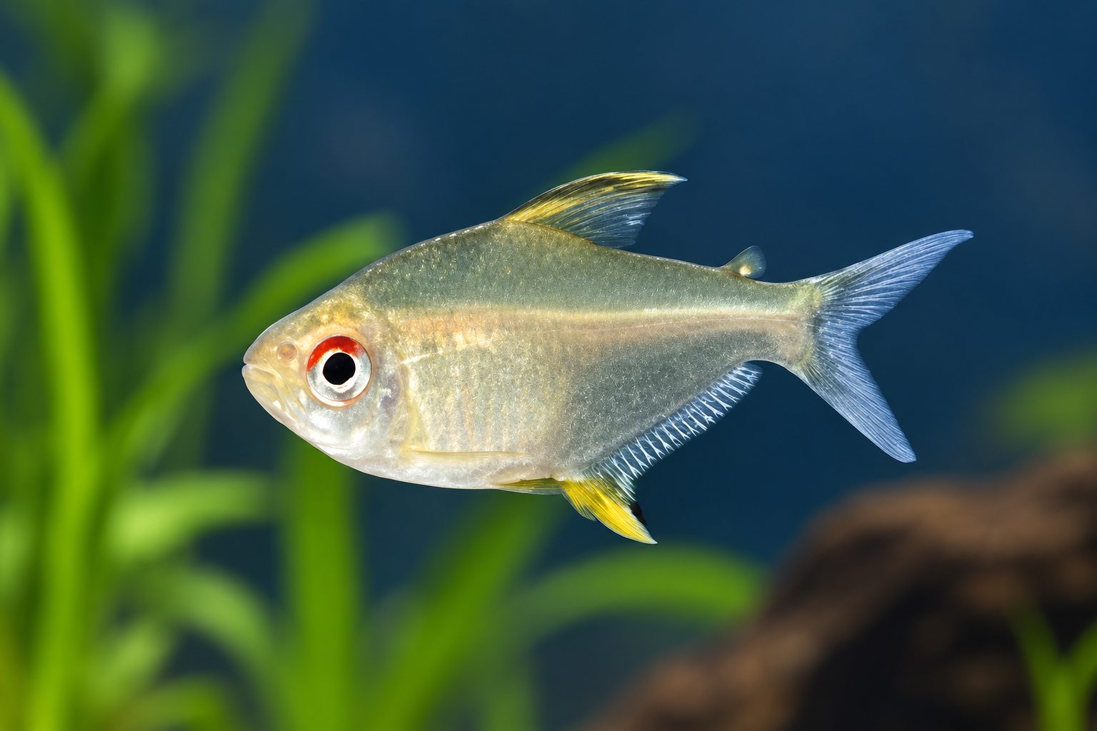 Zitronensalmler (Hyphessobrycon pulchripinnis)
