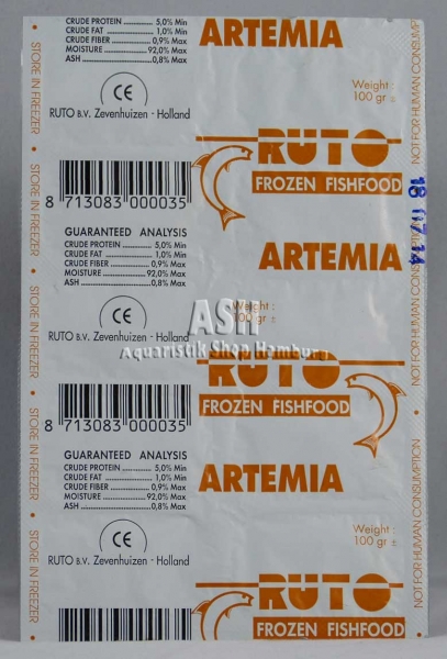 RUTO's Artemia 100g Blister