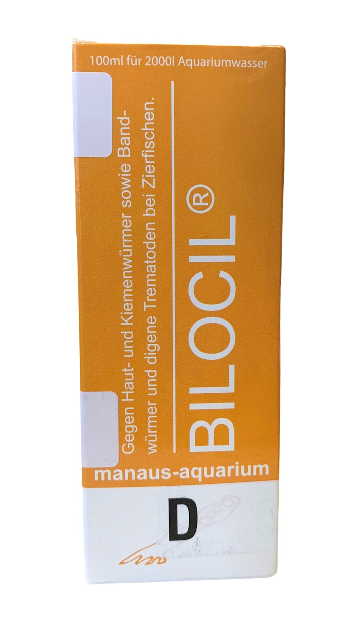 BILOCIL® D von Manaus-Aquarium-Production 100ml Medikament gegen Kiemenwürmer
