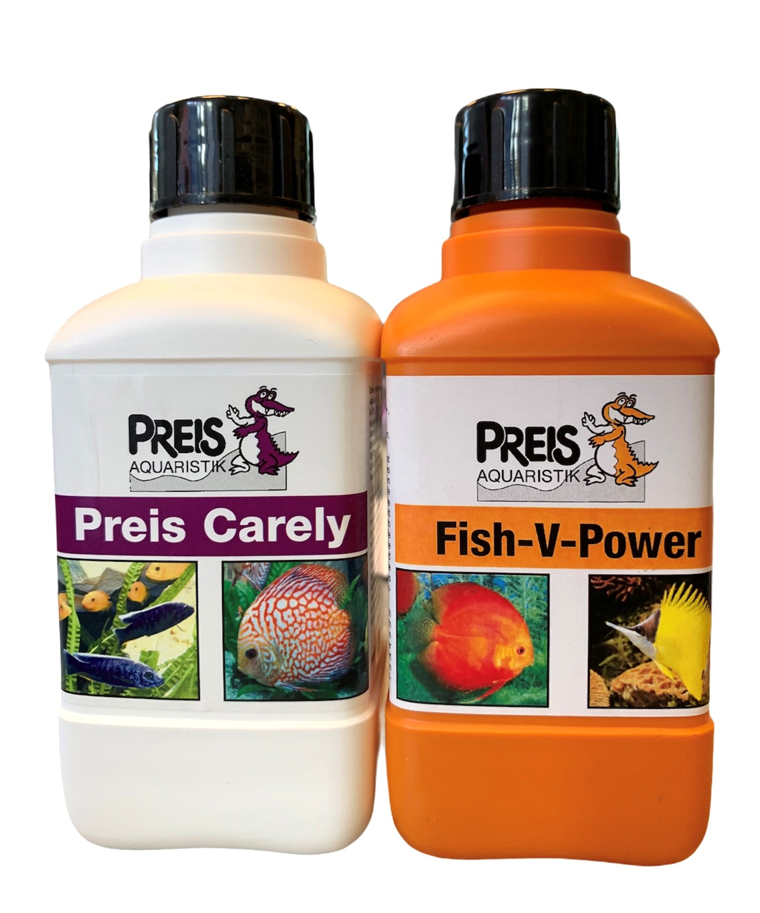 Preis Fish-V-Power Vitamine 250ml &amp; Preis Carely 250ml