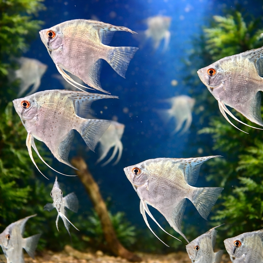 Skalar Philippine Blue Skalar 4-5cm