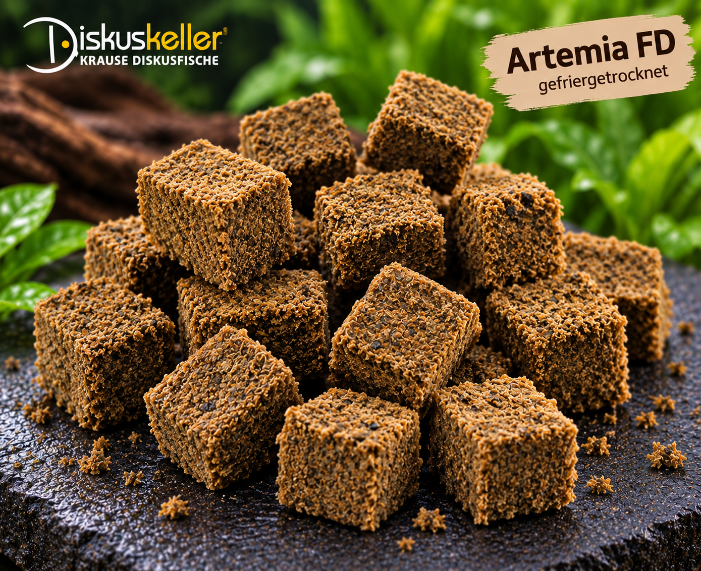 Artemia FD Würfel 1000 ml, gefriergetrocknet