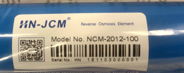 HN - JCM Membrane 100 GPD - 380 Liter/Tag