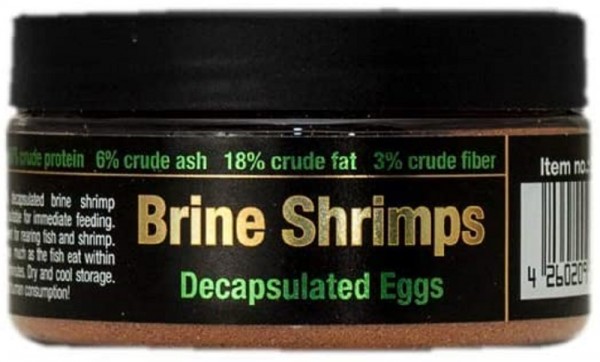 Artemia Brine Shrimps 100% dekapsulierte Eier 65g ohne Schale von Discusfood