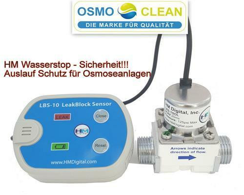 Wasserstop HM LeakBlock Sensor LBS - 10 / Aqua-Stop 3/8 Zoll